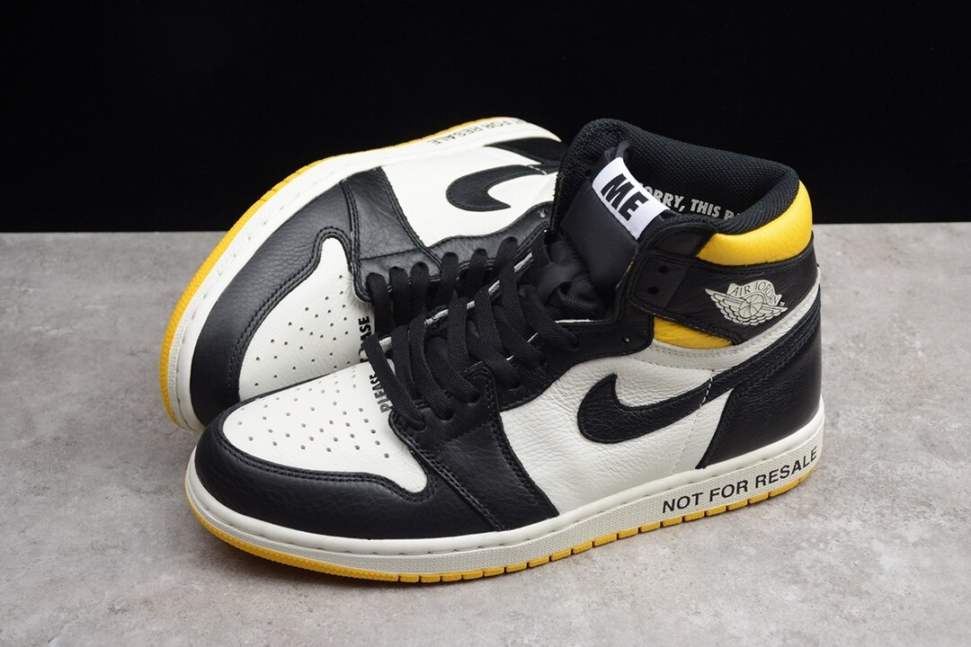 Jordan 1 Retro High  Not for Resale Varsity Maize 861428-107