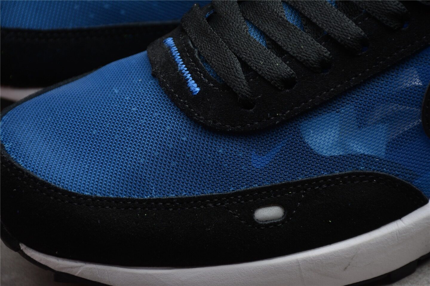 Sacai x Nike LVD Waffle Blue White Black Shoes BV0073-002