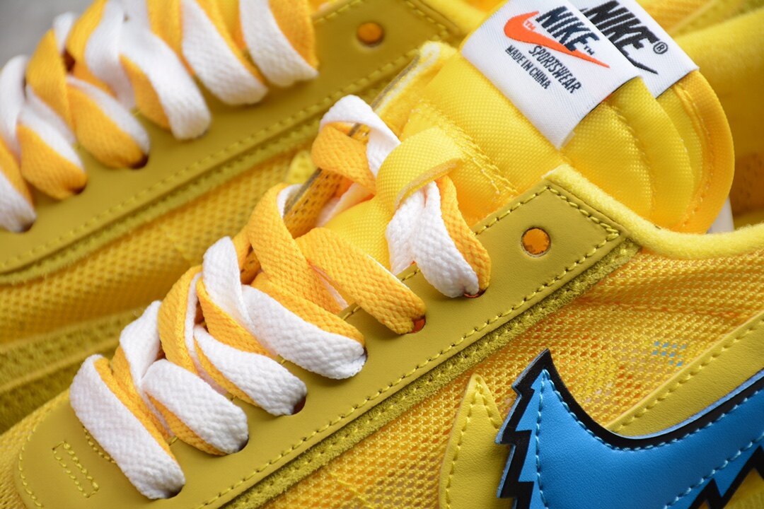 SACAI X NIKE LDWAFFLE YELLOW/ROYAL BLUE OUTLET SALE BV5378-800