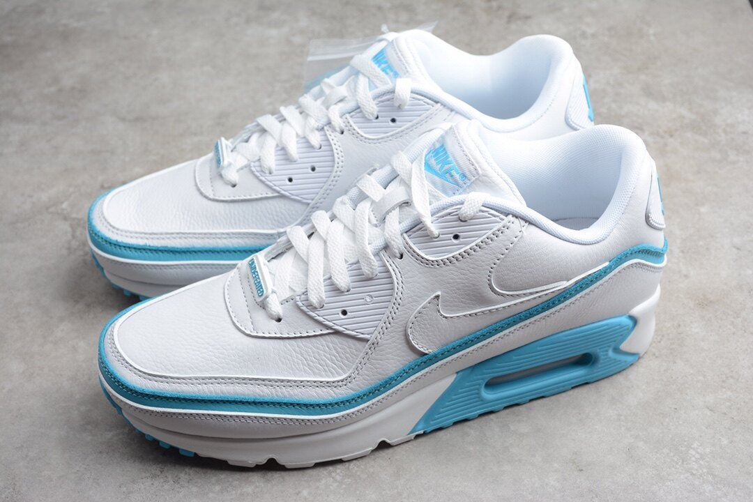 Nike Air Max 90 Undefeated White Blue Fury CJ7197-102
