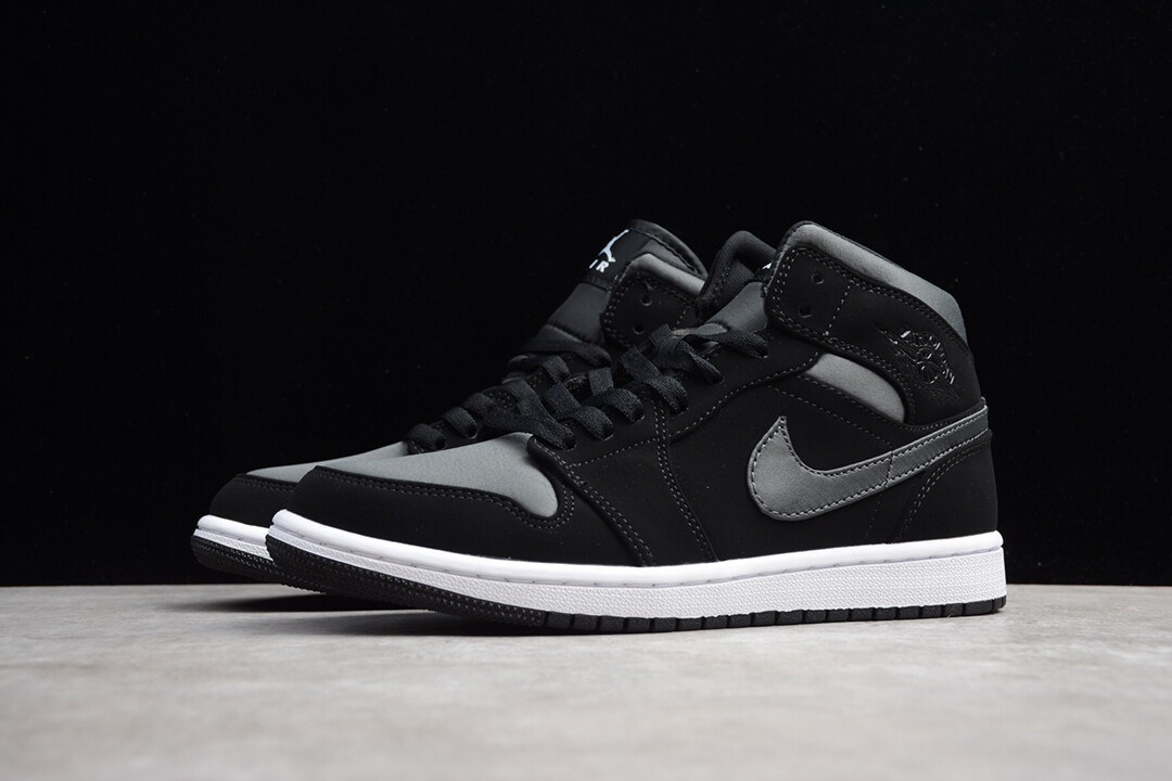 Jordan 1 Mid Nylon Black Anthracite  852542-012