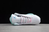Jordan 13 Retro White Soar Green Pink (GS) 439358-100