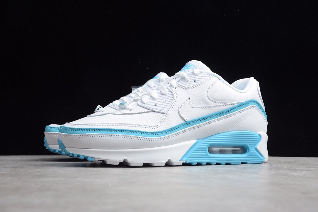 Nike Air Max 90 Undefeated White Blue Fury CJ7197-102