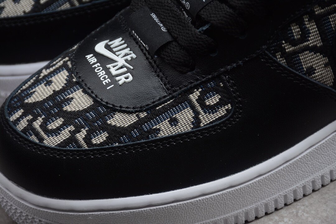 Nike Air Force 1 Low Double Air Low Black White CJ1379-001