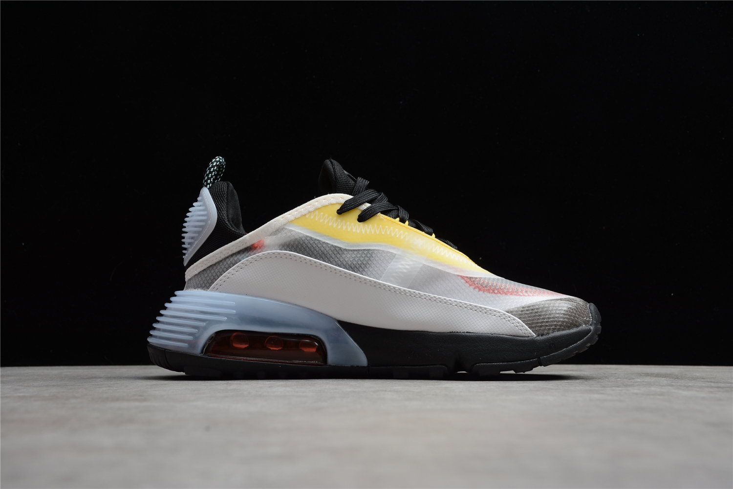 Nike Air Max 2090 White Speed Yellow Bleached Aqua CT1091-100