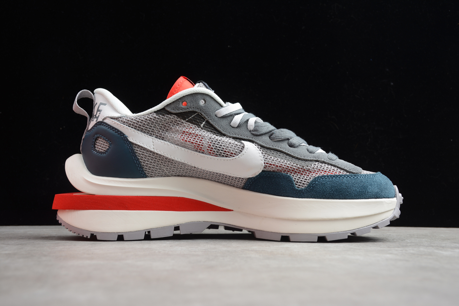 Sacai x Nike LD Waffle Navy Light Grey Dark Grey Casual BV0073-306