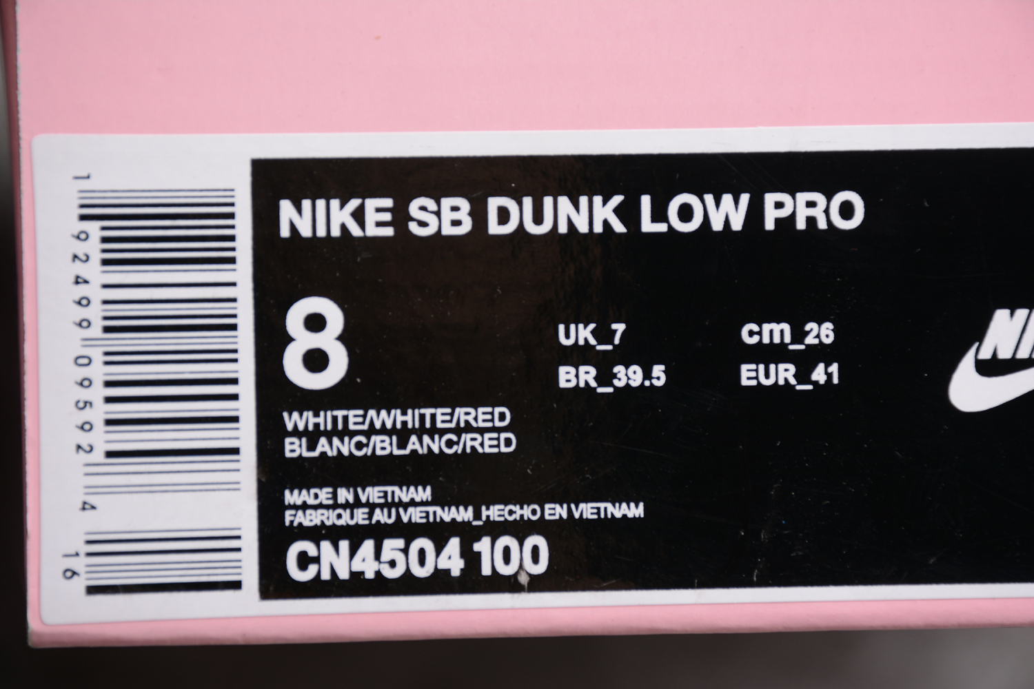 Nike SB Dunk Low Parra CN4504-100