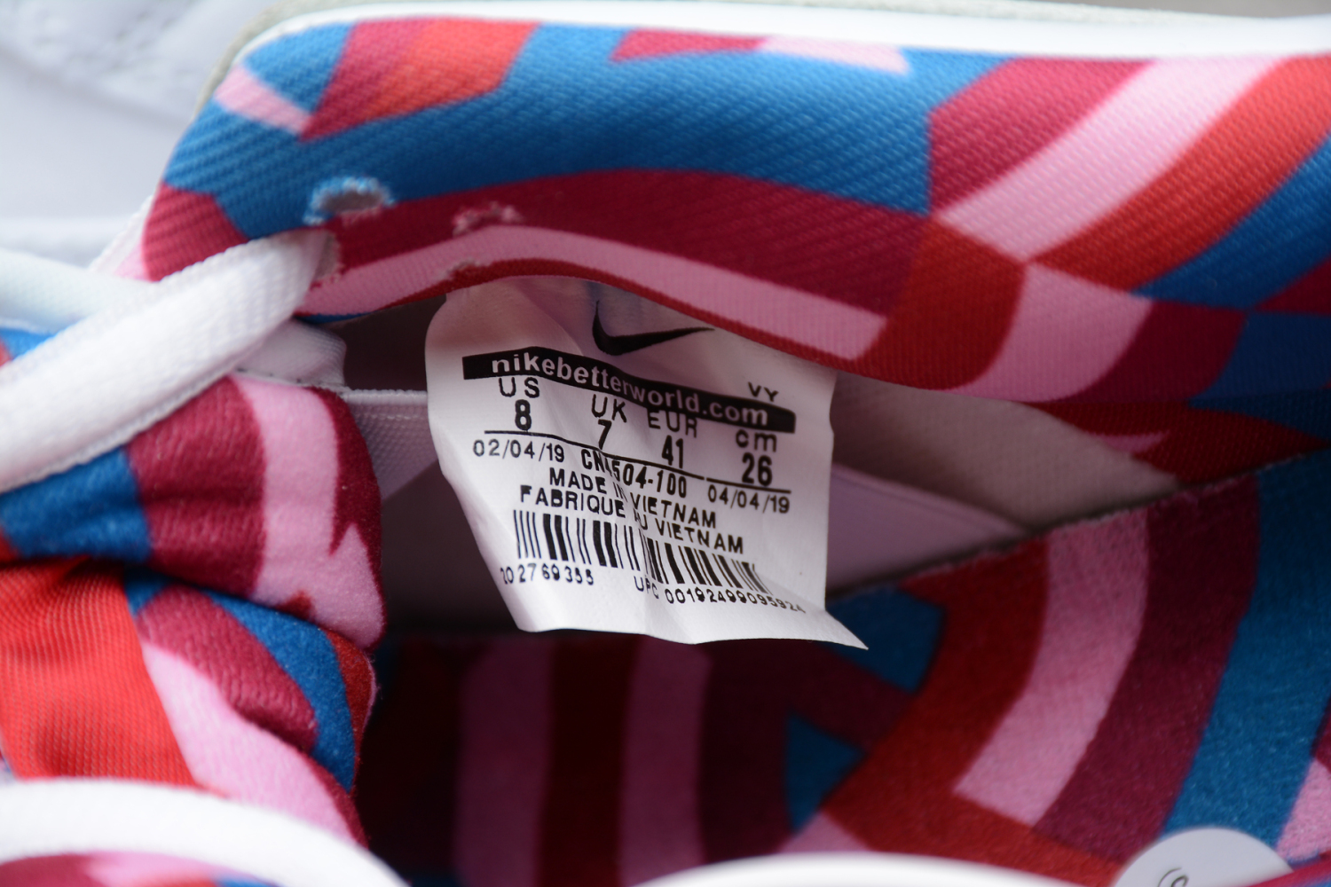 Nike SB Dunk Low Parra CN4504-100
