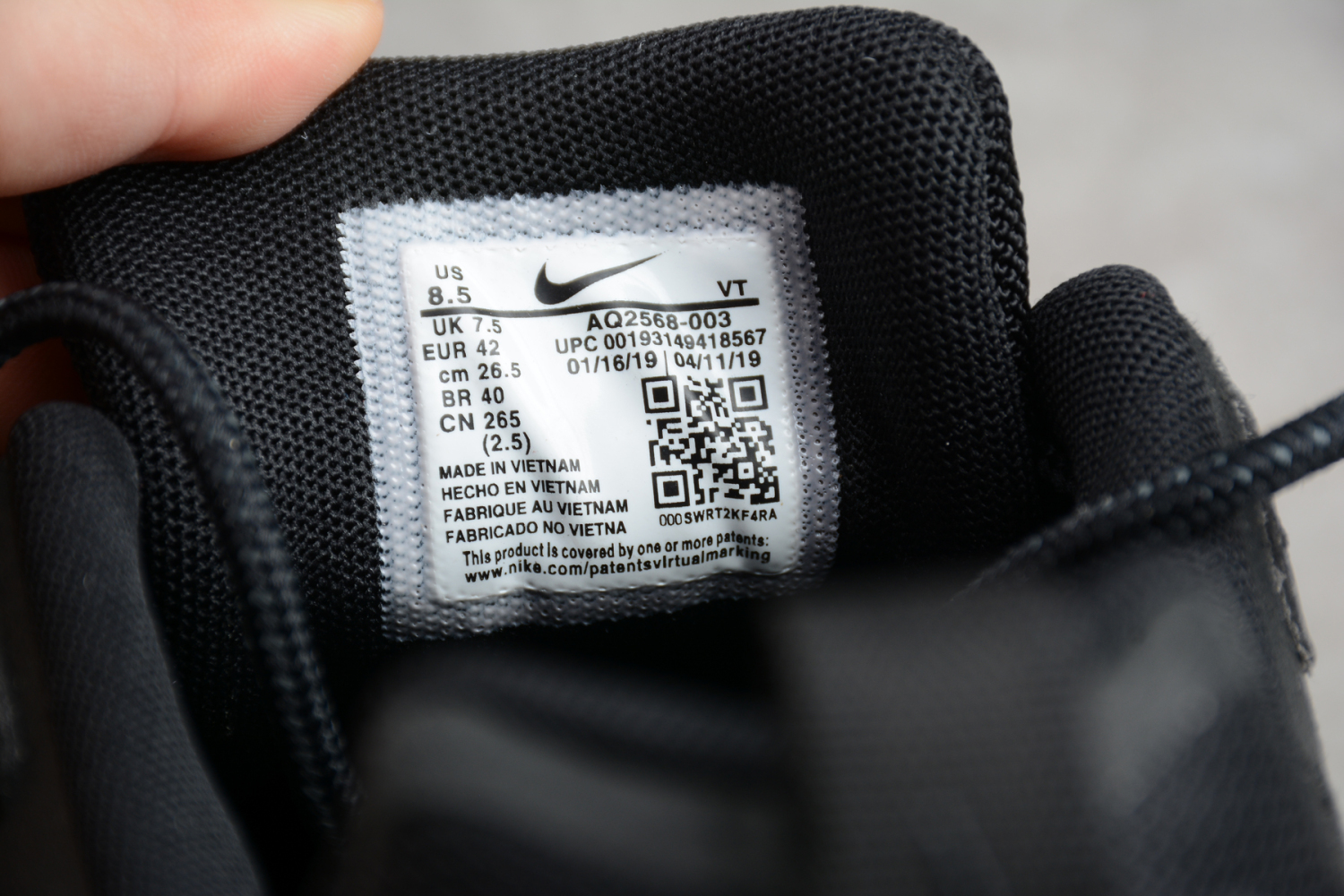 Nike Air Max 200 Core Black AQ2568-003