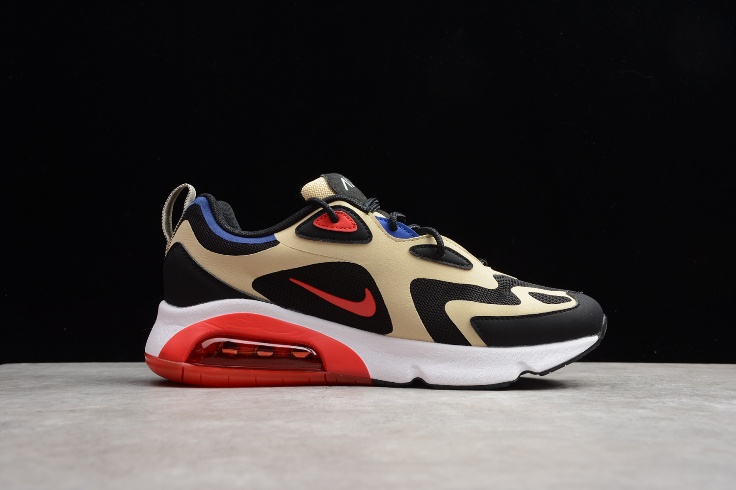Nike Air Max 200 Team Gold University Red Black AQ2568-700