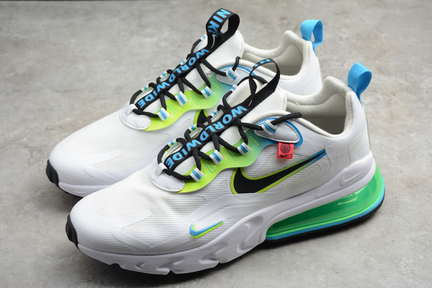 Nike Air Max 270 React Worldwide Pack White Ck6457-100