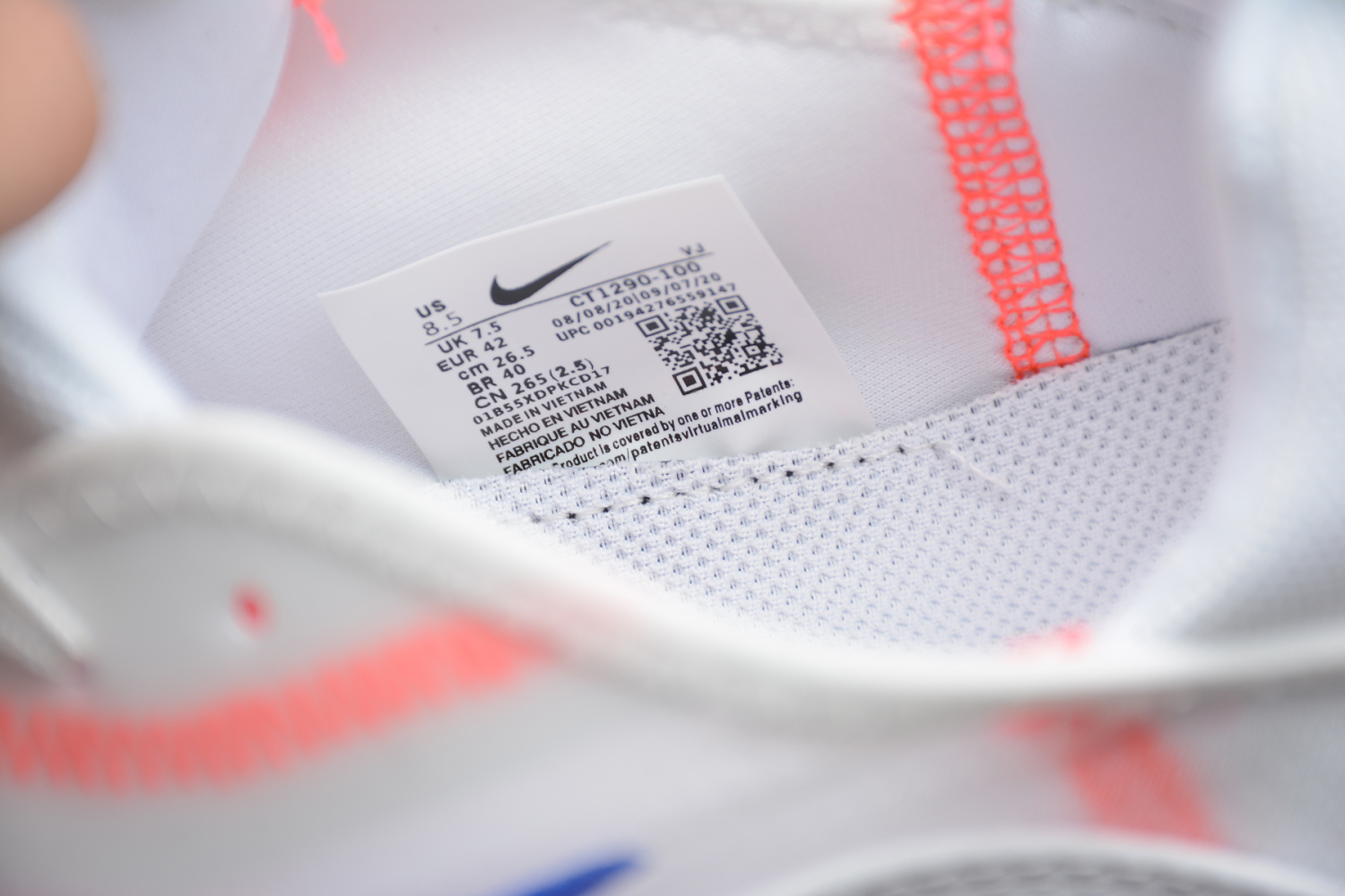 Nike Air Max 2090 White Flash Crimson Racer Blue (W) CT1290-100