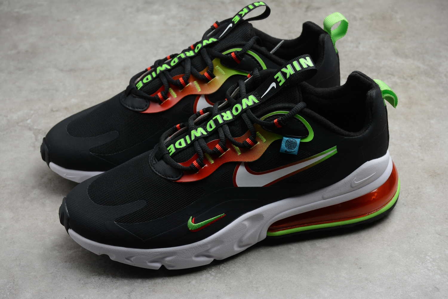 Nike Air Max 270 React Worldwide Pack Black CK6457-001