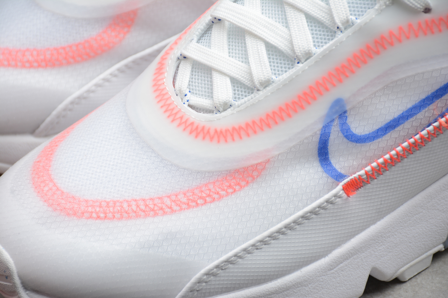 Nike Air Max 2090 White Flash Crimson Racer Blue (W) CT1290-100