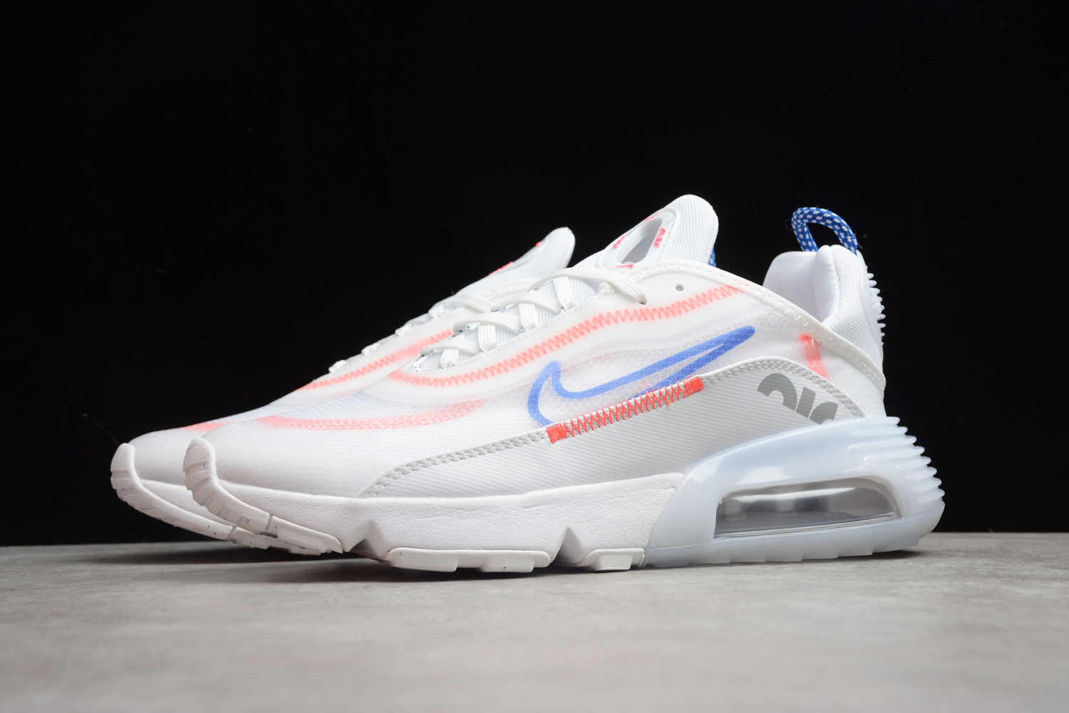 Nike Air Max 2090 White Flash Crimson Racer Blue (W) CT1290-100