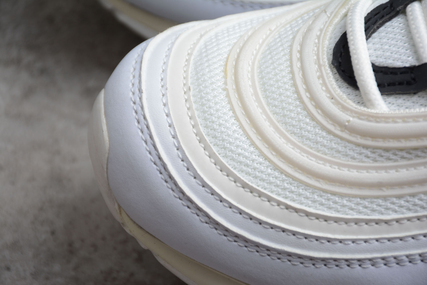 Nike Air Max 97 White Black Silver (W) 921733-103