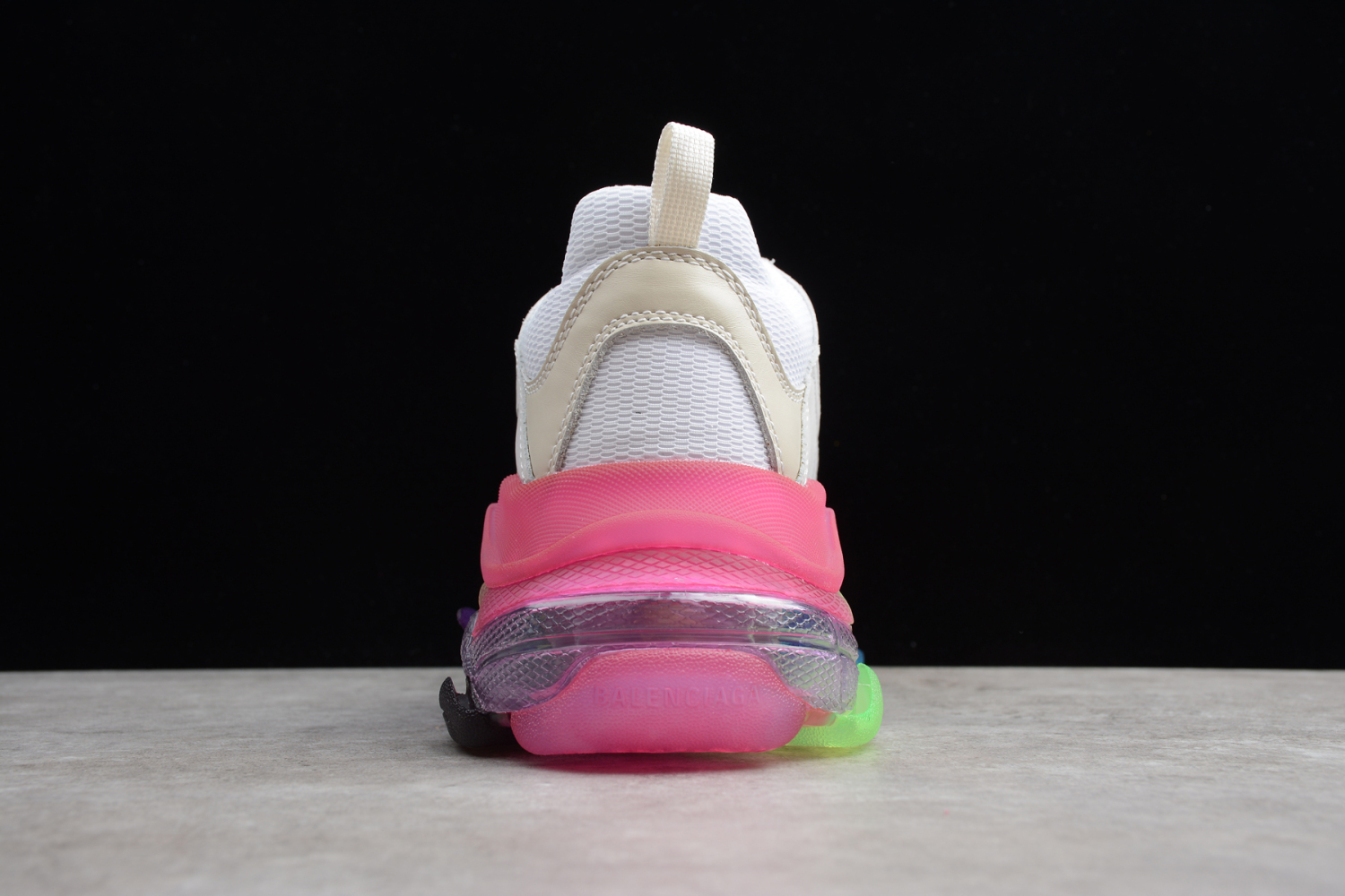 Bal**ci*ga Triple S White Multi-Color Ecba800616H