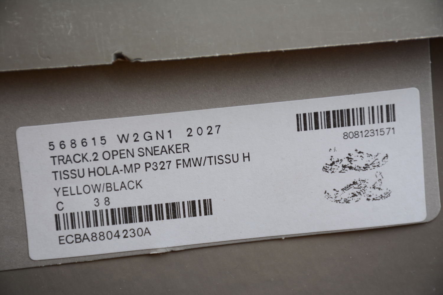 Bal**ci*ga Track.2 Open Trainers Sneaker 568624-W2GN1-2027