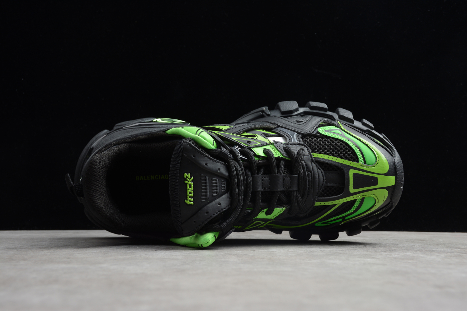 Bal**ci*ga Track 2 Stable Zwart / Groen Schoenen  ECBL987929A