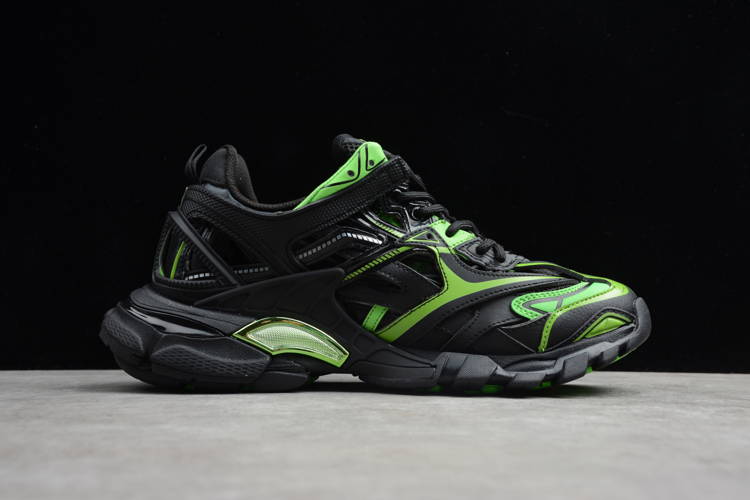 Bal**ci*ga Track 2 Stable Zwart / Groen Schoenen  ECBL987929A