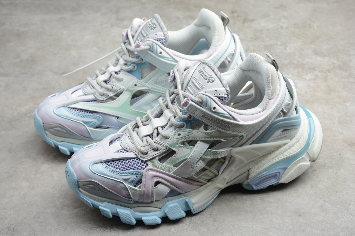 Bal**ci*ga TRACK.2 OPEN Sneakers - White  568615-W2GN3-9045