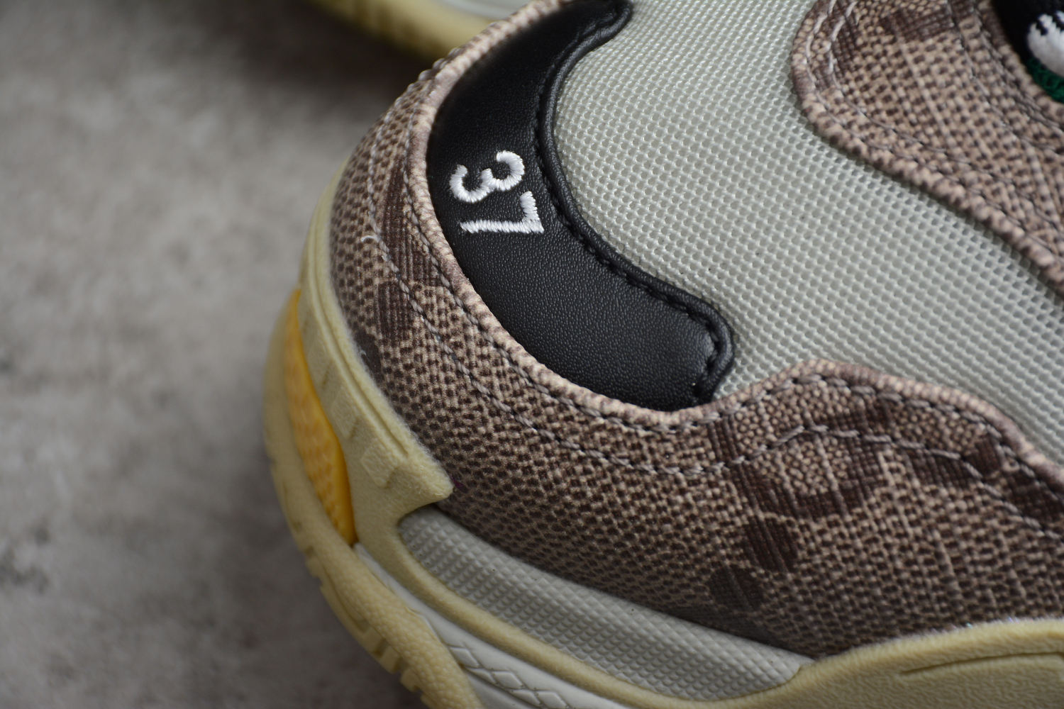 Gucci x Bal**ci*ga Beige-GG & Green 