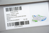 Bal**ci*ga Track Sneaker White/Blue/Green 542023-W2BC3-0285