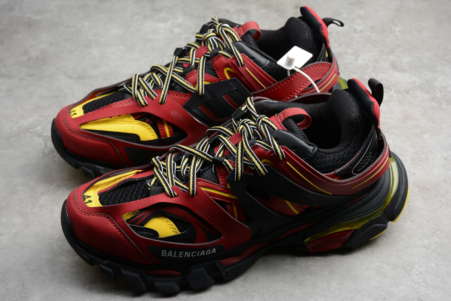 Bal**ci*ga 3.0 Triple S Sneaker Wine Red Black ECBA8002832