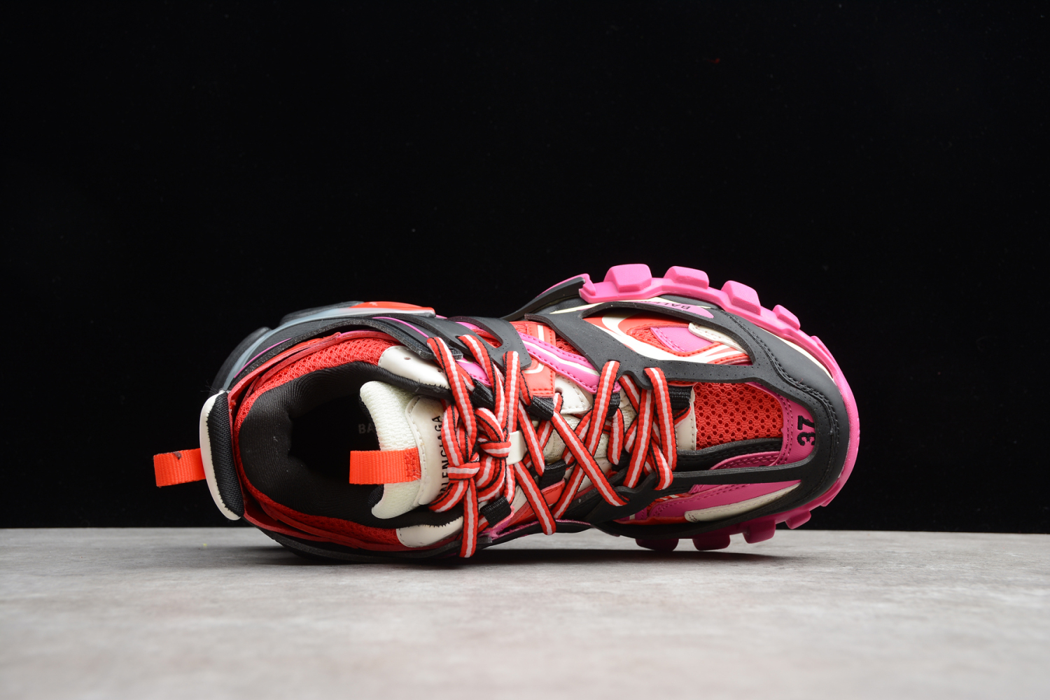 Bal**ci*ga SNEAKER TESS.S.GOMMA RED ECBA8228230