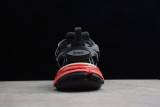 Bal**ci*ga 3.0 Triple S Sneaker Gomma Maille Black Red ECBA8004281