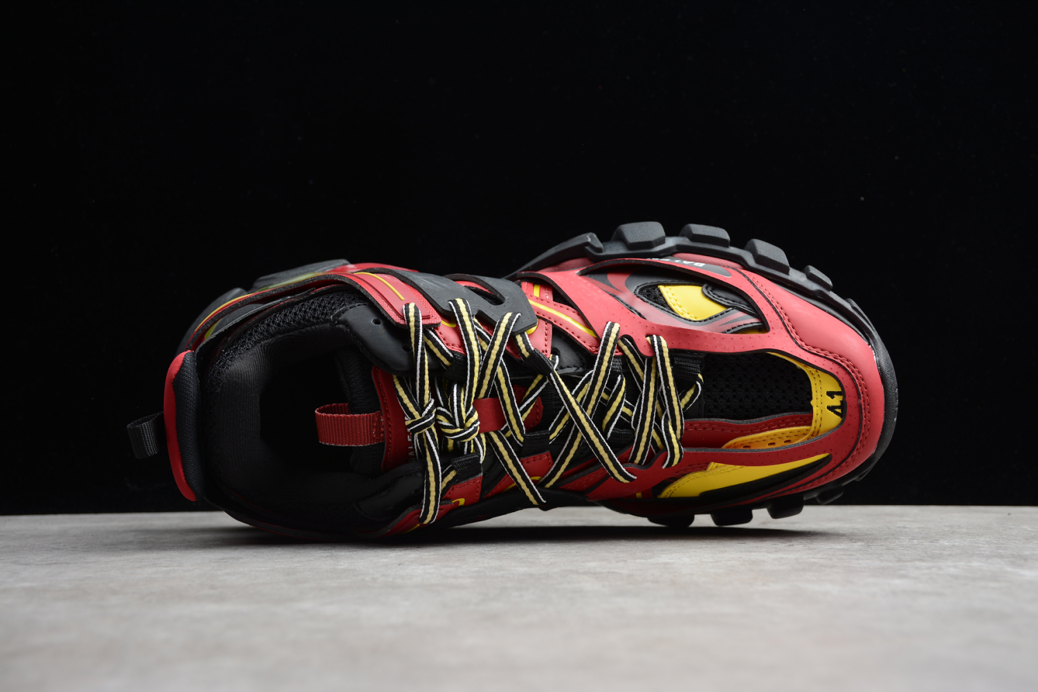 Bal**ci*ga 3.0 Triple S Sneaker Wine Red Black ECBA8002832