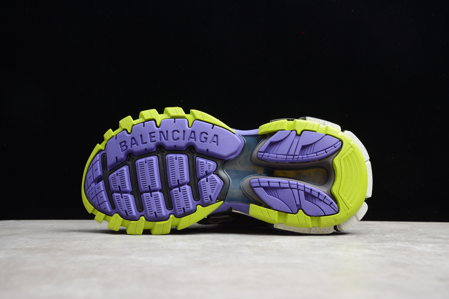 Bal**ci*ga Track.2 Grey Purple Volt - ECBA81147375