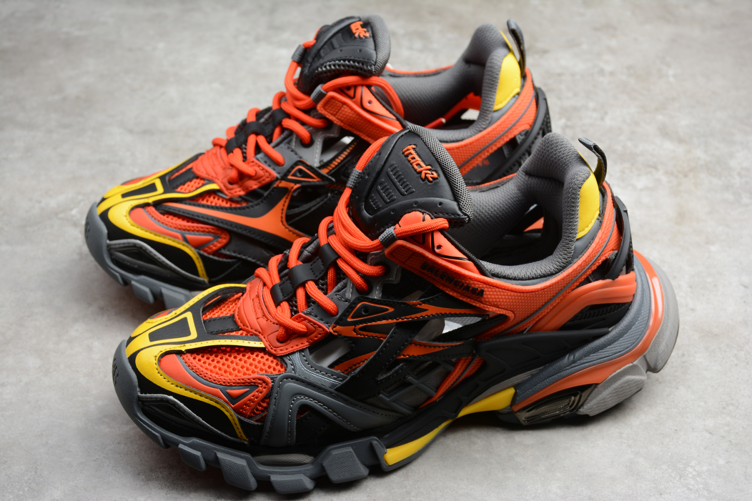 Bal**ci*ga SNEAKER TESS.S.GOMMA ORANGE ECBA81827300
