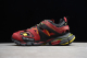 Bal**ci*ga 3.0 Triple S Sneaker Wine Red Black ECBA8002832