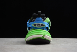 Bal**ci*ga 3.0 Triple S Sneaker Shoe Blue Green ECBA8002230