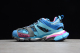 Bal**ci*ga Track Low Top Blauw / Grijs / Roze Schoenen - ECBA8041331