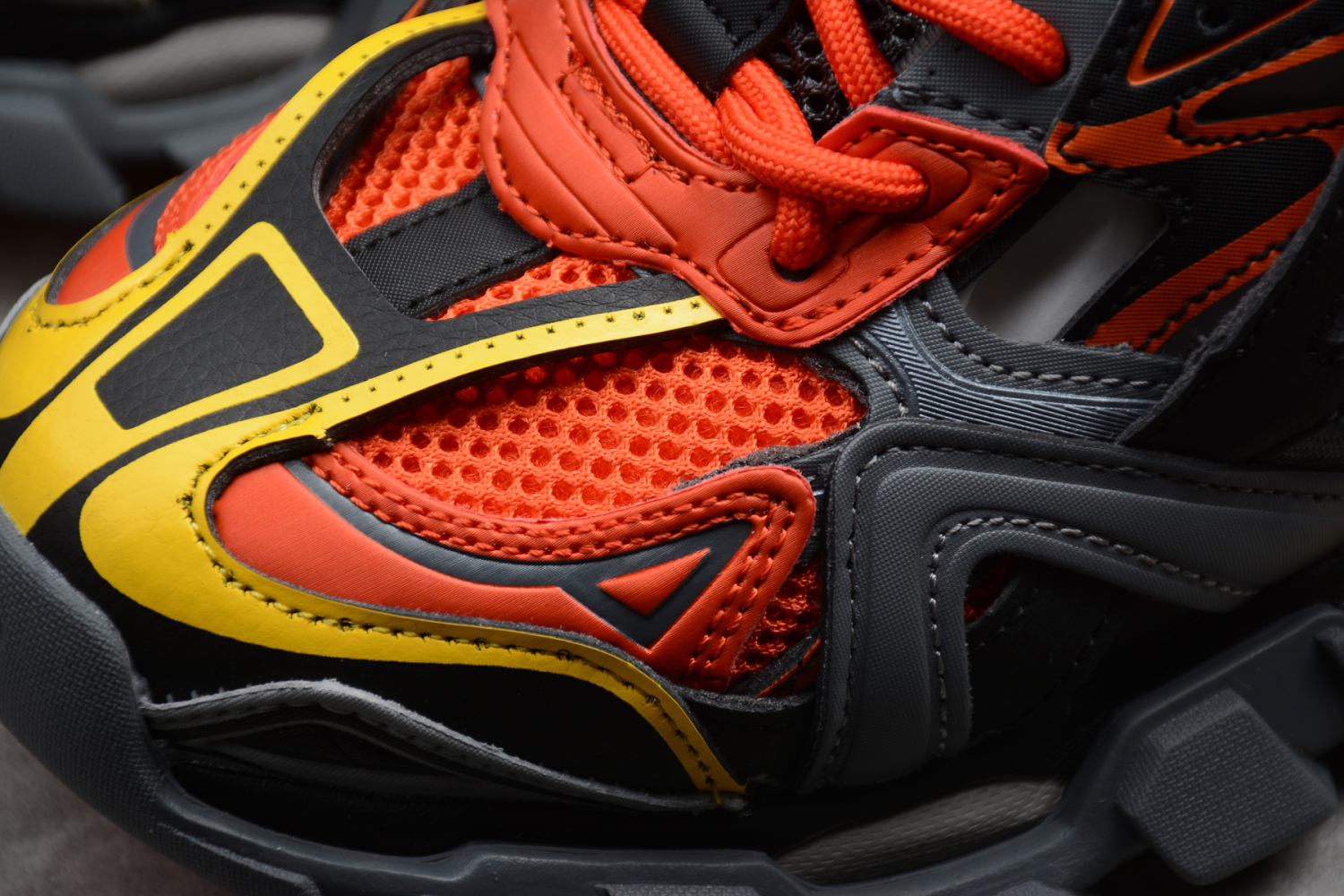 Bal**ci*ga SNEAKER TESS.S.GOMMA ORANGE ECBA81827300