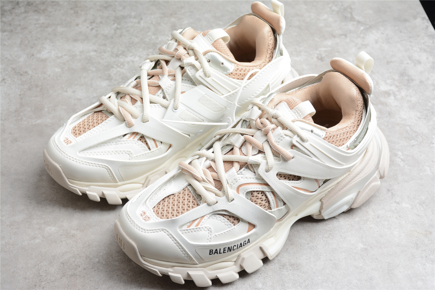 Bal**ci*ga TRACK SNEAKER BEIGE 542436-N3LA6-3627