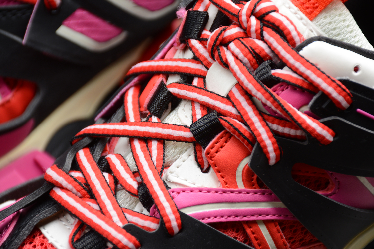 Bal**ci*ga SNEAKER TESS.S.GOMMA RED ECBA8228230