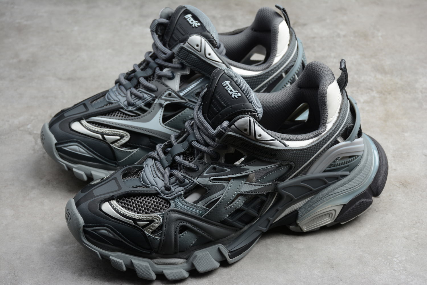 Bal**ci*ga Track 2 Stable Donker grijs / Wit Schoenen - ECBA82040308