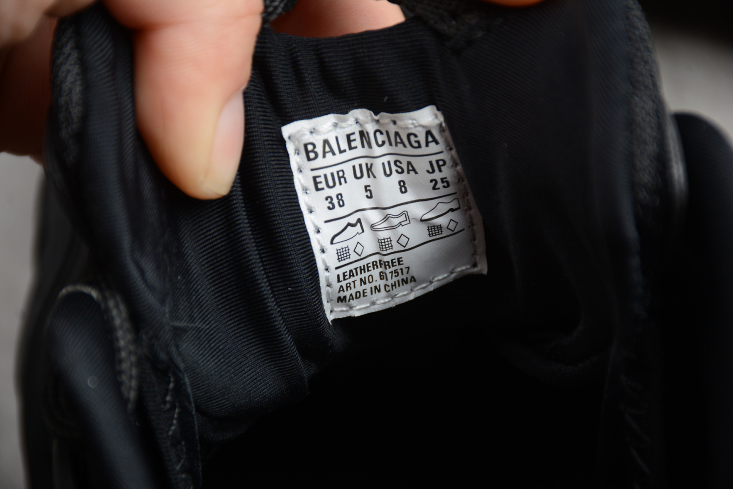 Bal**ci*ga Tyrex Zwart Schoenen - ECBL971010A