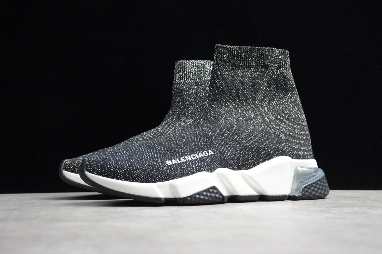 BLCG Speed Sneaker Black- silver wire 4-10