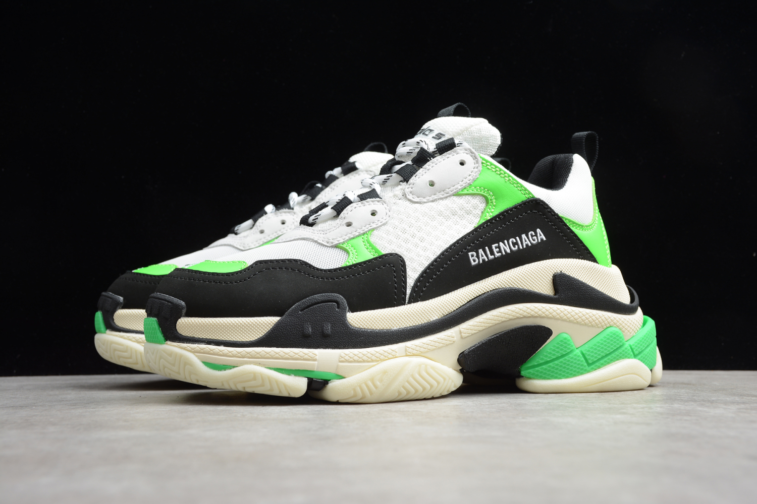 Bal**ciaga Triple S Sneakers Dadshoe  ECBA70033343