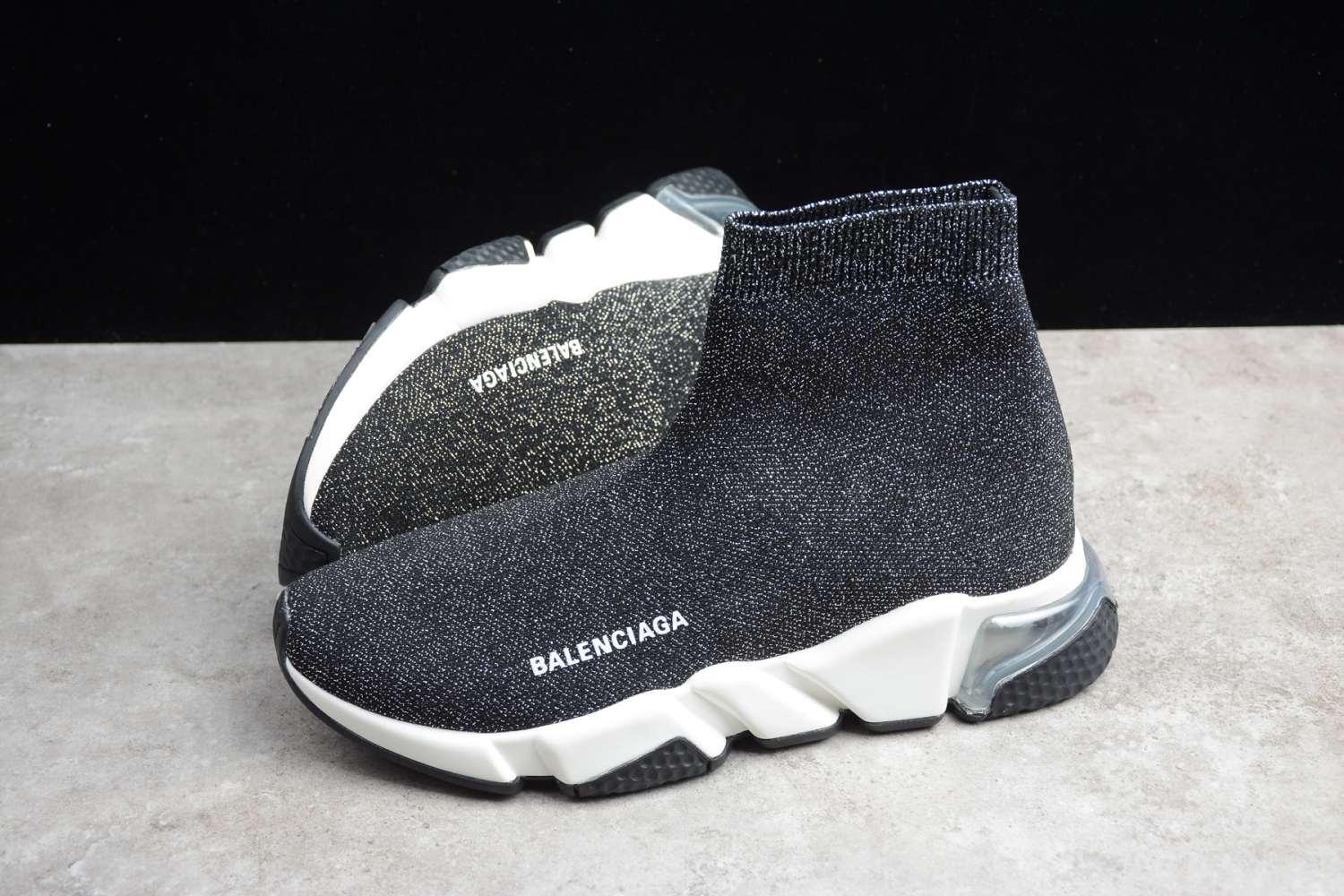 BLCG Speed Sneaker Black- silver wire 4-10