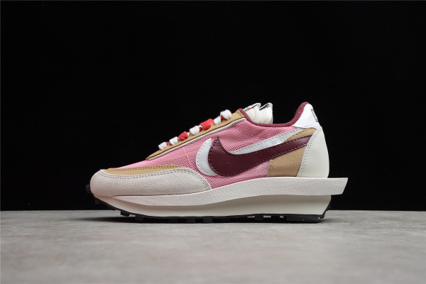 Sacai x Nike Lawaffle White Grey Light Pink BV0073-500