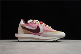 Sacai x Nike Lawaffle White Grey Light Pink BV0073-500