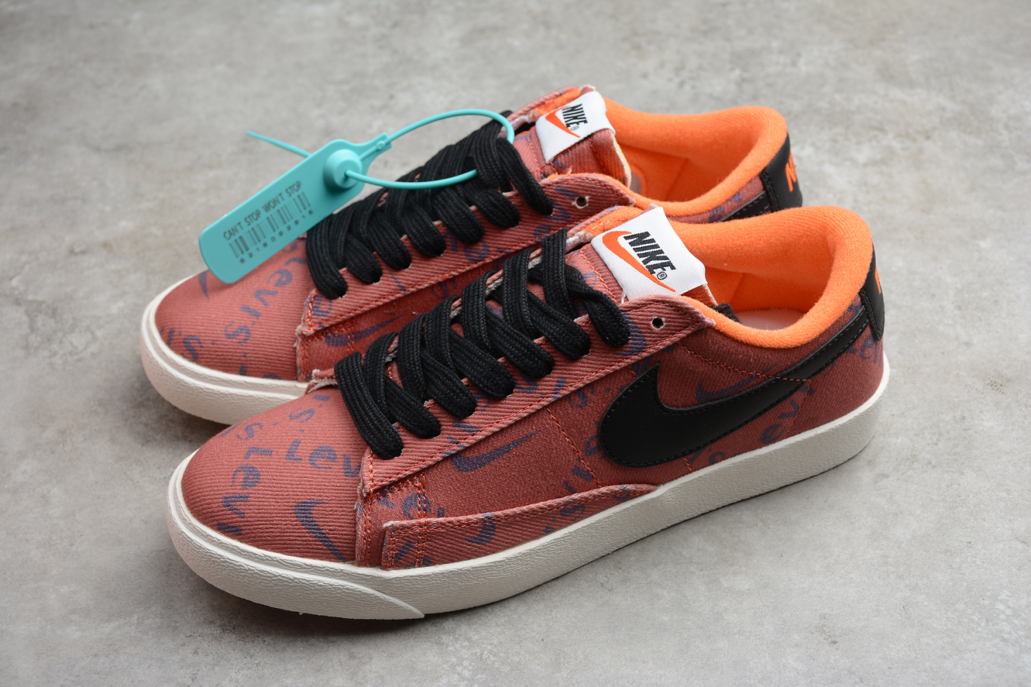 Nike SB Blazer Mid QS HH Light Water Red Black Hook KB6806-004