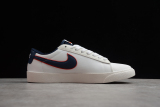 Nike Blazer Low LX White Blue Red Casual Shoes CF8303-100