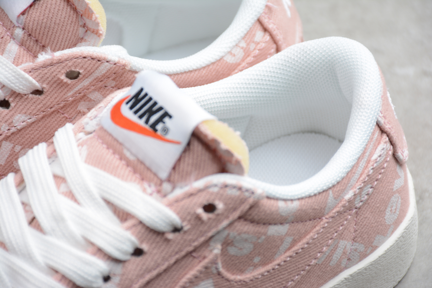 Nike Blazer Low Pink Rose White Casual Shoes BQ4808-005