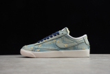 Levis Strauss x Nike Blazer Low QS HH Denim With Holes Casual Shoes 905345-403